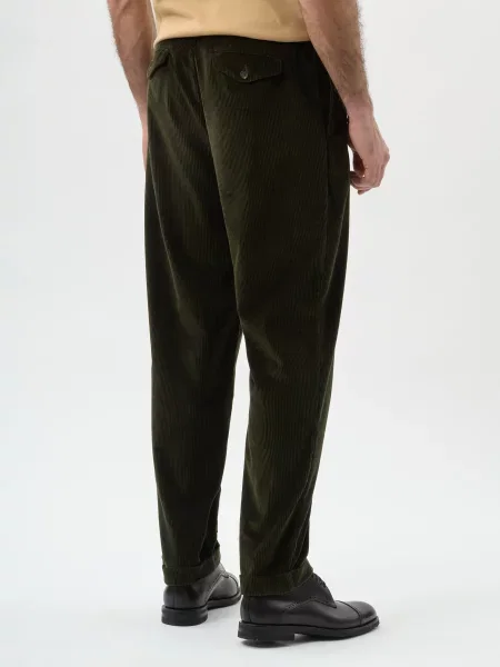 Брюки Panicale Cashmere зеленые