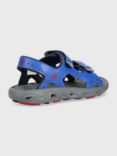 Sandały dziecięce Columbia Techsun Vent X stormy blue/mountain red niebieskie