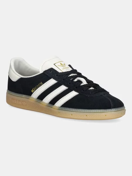 Adidas Originals Semišové tenisky adidas Originals Muenchen W čierna