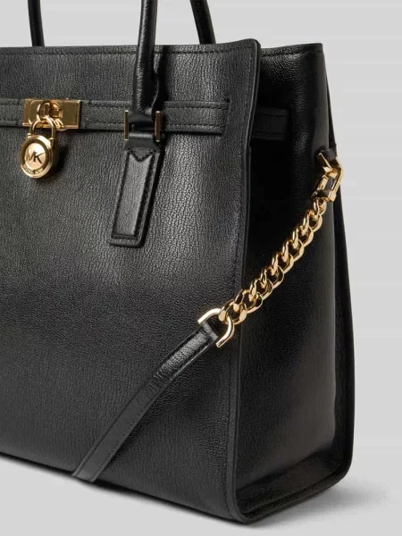 Torebka z uchwytem model ‘HAMILTON’ Michael Michael Kors czarna
