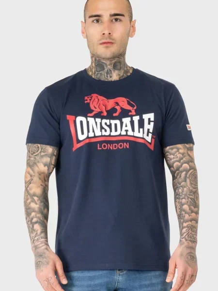 Футболка Lonsdale синя