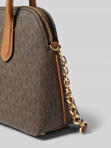 Torebka z nadrukiem z logo na całej powierzchni model Freddie' Michael Michael Kors
