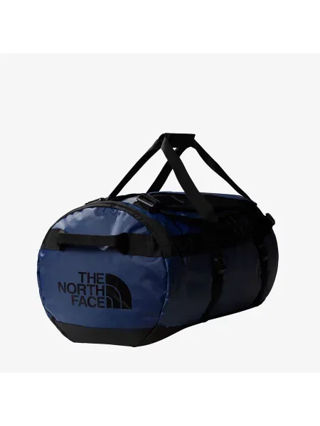 Cestovná taška The North Face Base Camp Duffel M 71 l summit navy/black/npf čierna