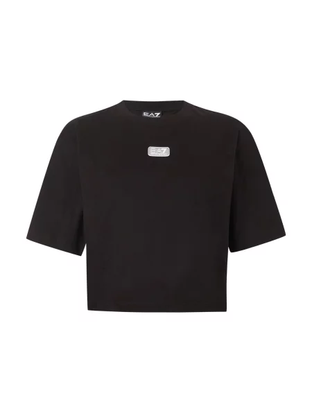 Emporio Armani Tricou gri negru