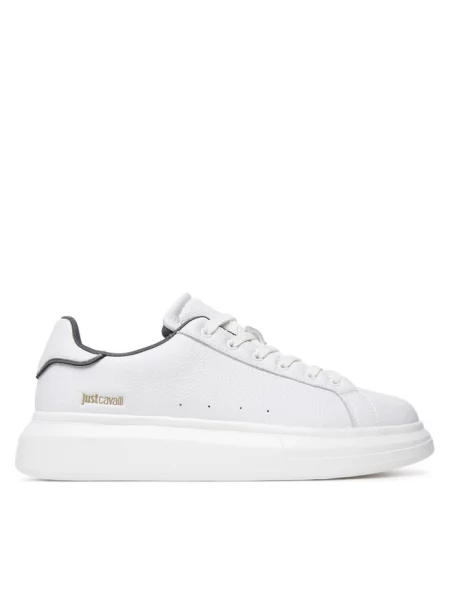 Sneakersy Just Cavalli białe