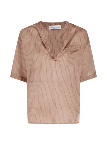 Bluzka Roberto Collina z dekoltem w serek