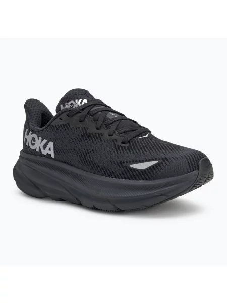 Дамски обувки за бягане HOKA Clifton 9 GTX black/black черно