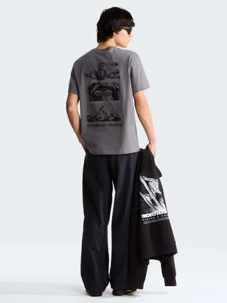 Футболка The North Face серая