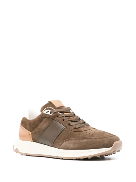 Sneakersy Tod's brązowe