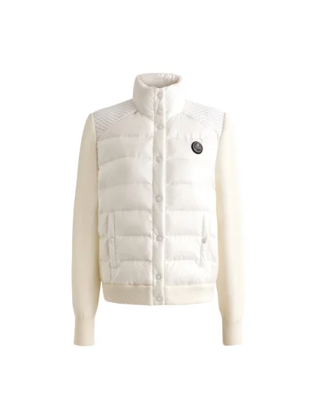 Kurtka puchowa Fusalp wełniana biała