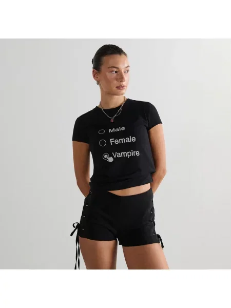 Футболка Cropp черная