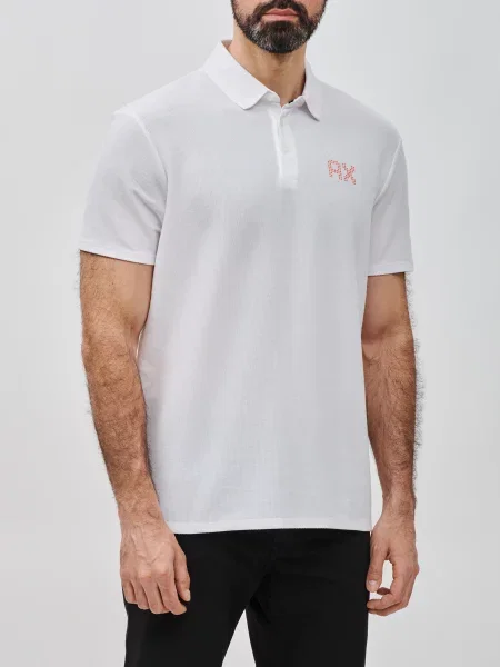 Поло Armani Exchange біле