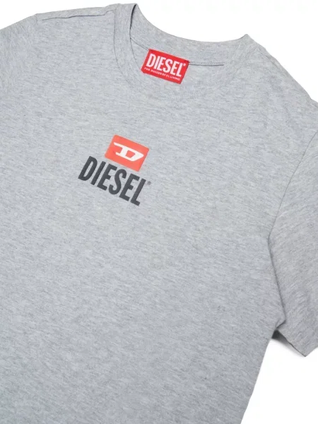 Koszulka dziecięca Diesel szara