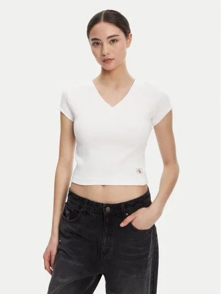 Calvin Klein Jeans Póló fehér