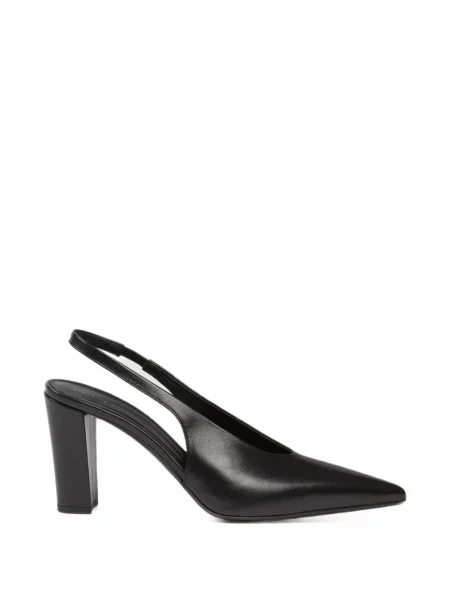 Pantofi cu toc Liviana Conti slingback negru