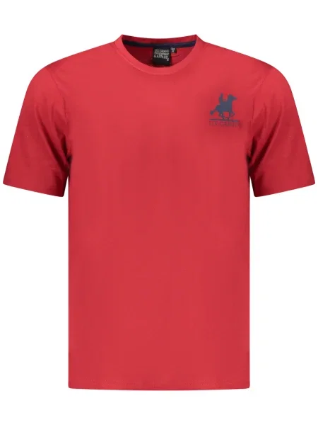 Polo majica U.s. Grand Polo s kratkimi rokavi rdeča