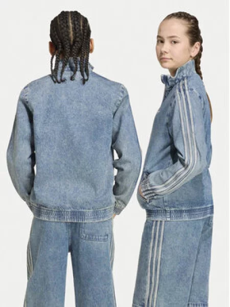 Jeansová bunda adidas modrá