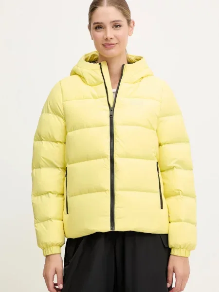 Jack Wolfskin geacă FROZEN PALACE de tranzitie galben