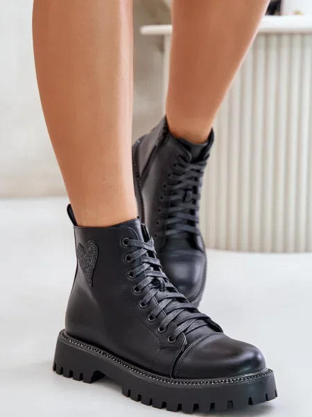 Kotníkové boty Fi1 černé