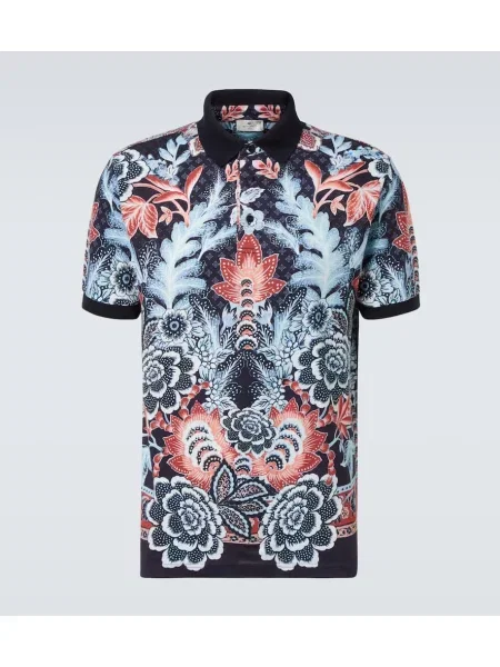 Polo Etro cu model paisley