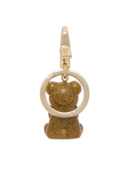 Privjesak Furla Hashtag Bear Keyring Zlatna
