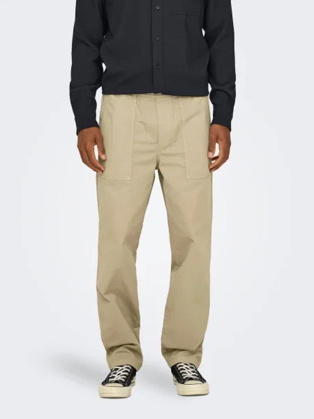 Pantaloni Only & Sons bej