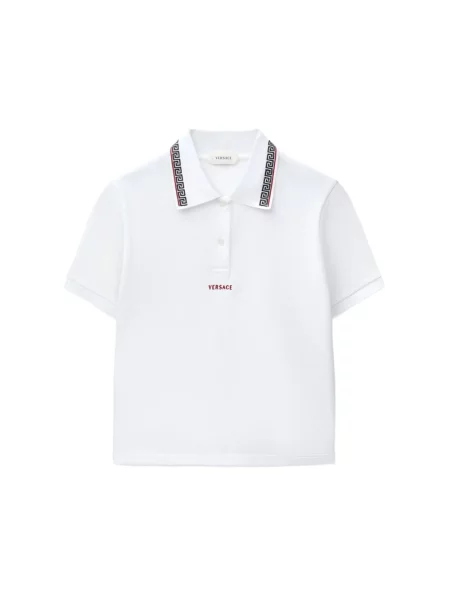 Koszulka polo Versace biała