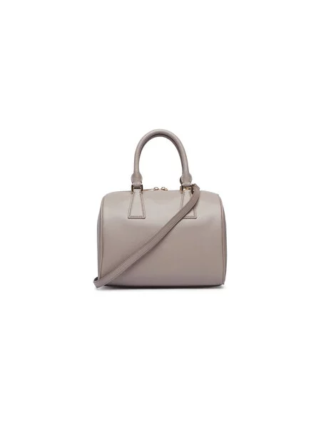 Ročna torba Furla Olivia M Boston siva