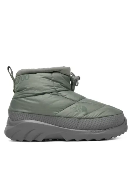 THE NORTH FACE Nízke čižmy Nuptse tmavošedá béžová