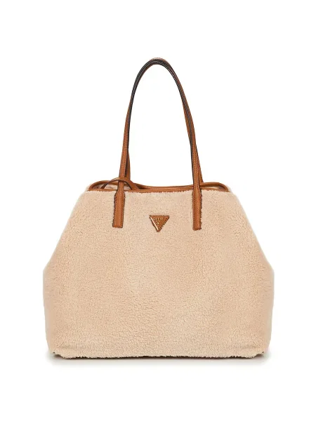 Geantă shopper Guess bej