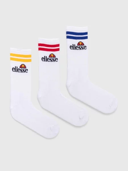 Чорапи Ellesse 3 чифта бяло