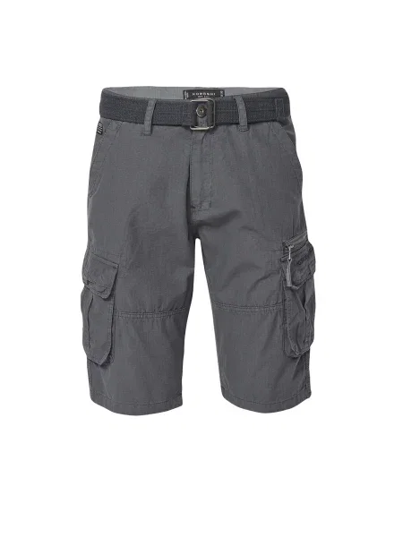 KOROSHI Kargo hlače temno siva