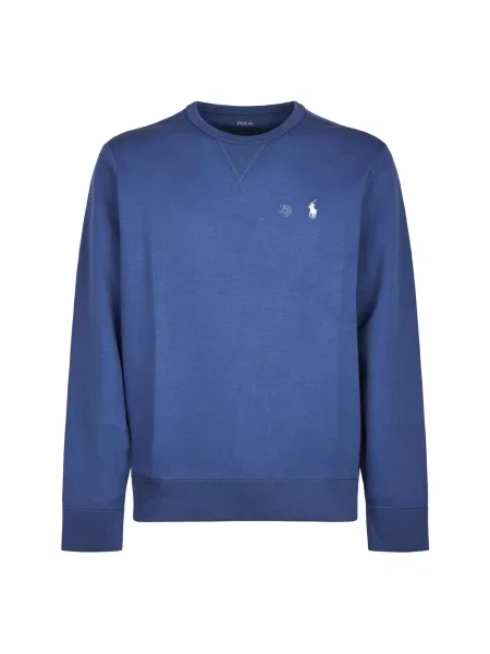 Dzianinowa bluza Polo Ralph Lauren niebieska