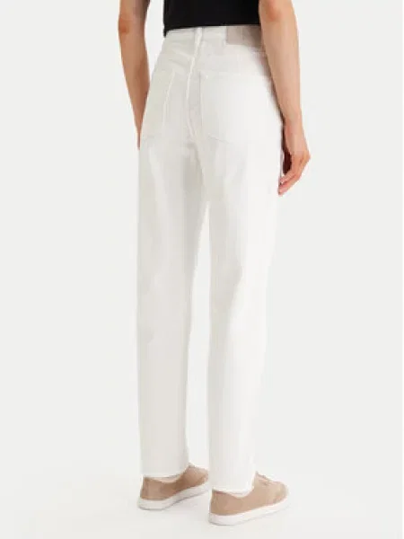 Jeansy Calvin Klein Jeans bílé