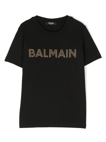 Koszulka dziecięca Balmain czarna