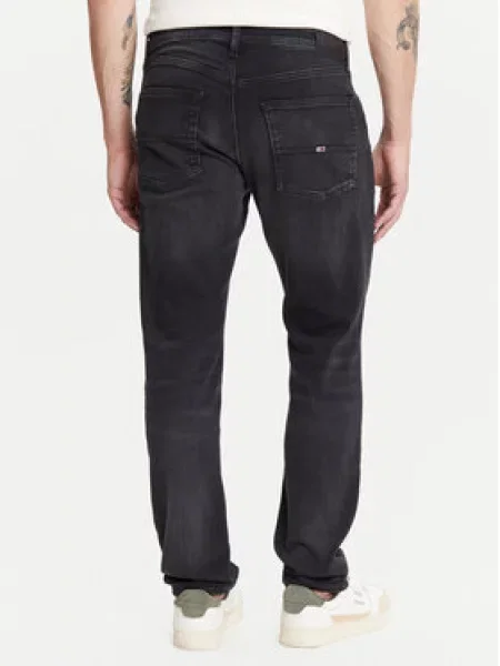 Tommy Jeans Jeans hlače Scanton črna