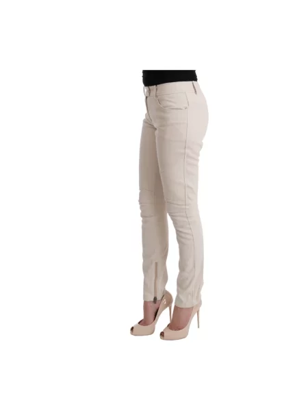 Jeansy Ermanno Scervino casual białe