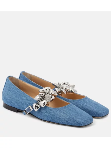 Salonarji Mach & Mach z vzorcem srca modra