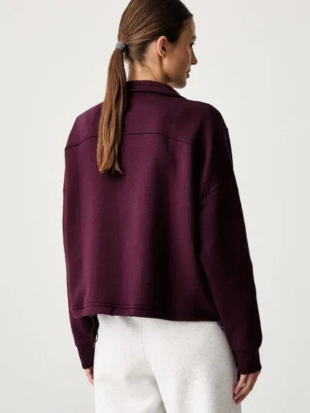 Under Armour bluza z bawełną Unstoppable brązowa