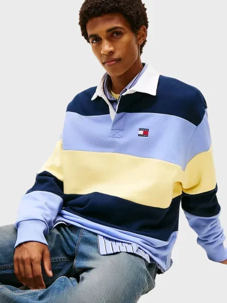 Смугастий лонгслів Tommy Jeans