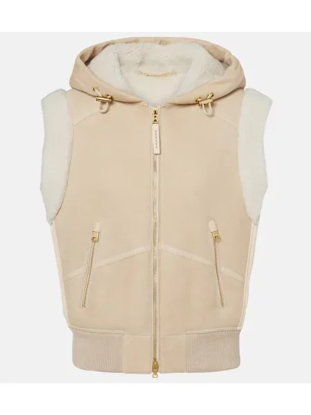 Smučarska jakna Bogner iz semiša bež