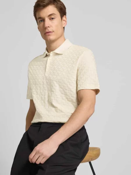 BOSS Polo H-Pack 80 beżowy