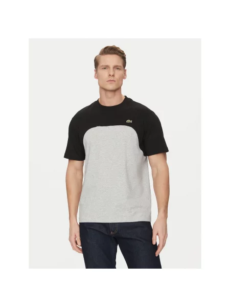 Классическая футболка Lacoste серая