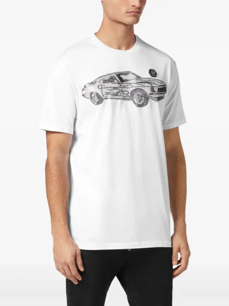 Μπλούζα Philipp Plein λευκό