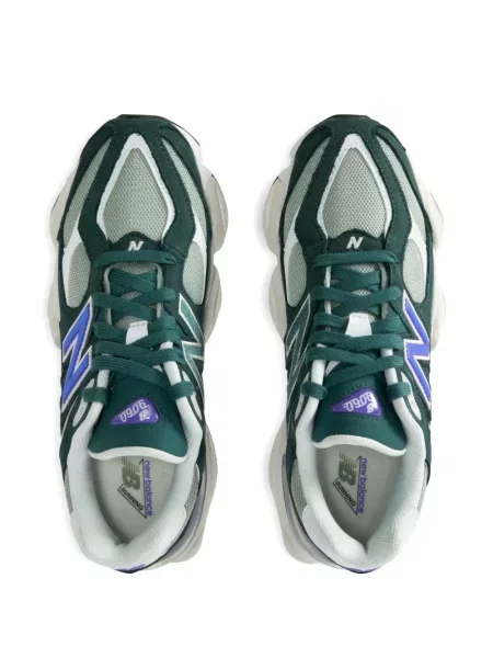 Sneakerși New Balance cu șireturi din dantelă albastru