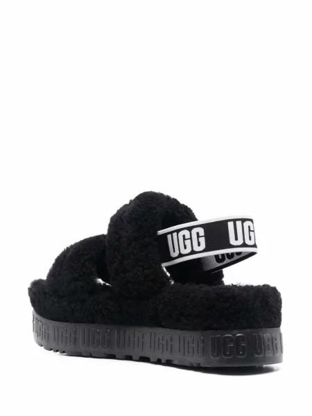 Sandale Ugg slingback negru