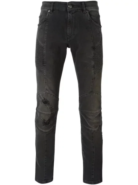 Blugi skinny Pierre Balmain skinny fit negru