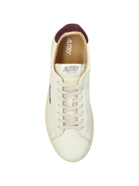 Sneakerși Autry din piele alb