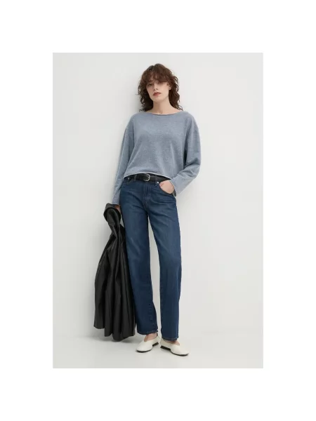 Levi's jeansy BAGGY DAD medium waist niebieskie