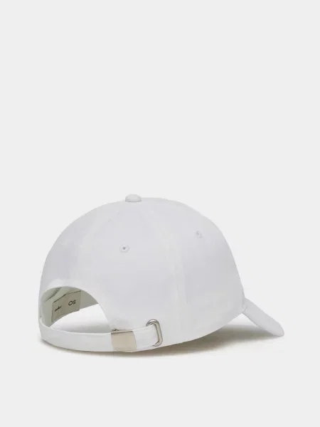 Calvin Klein MONOLOGO PRINTED BASEBALL CAP Кепка білий